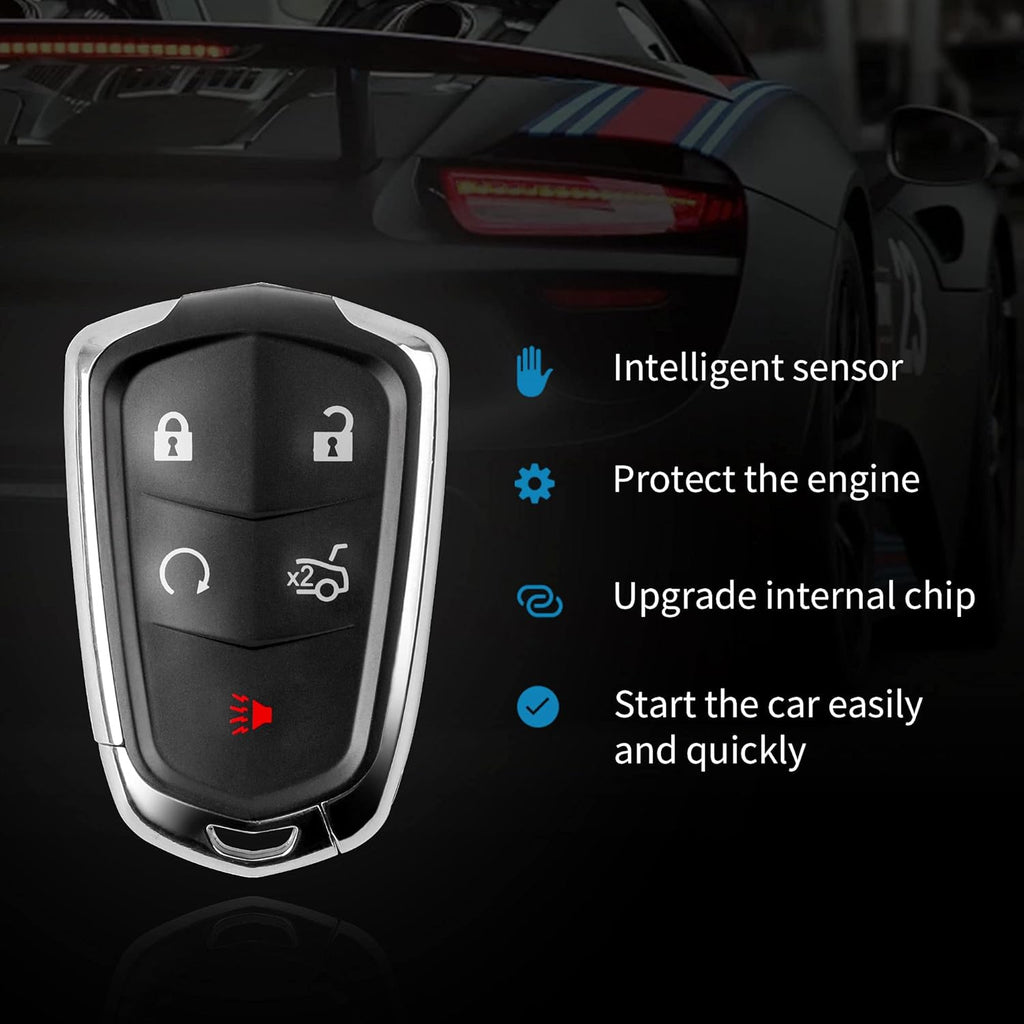 Keyless Entry Remote Car Key Fob Pack of 2 H4010