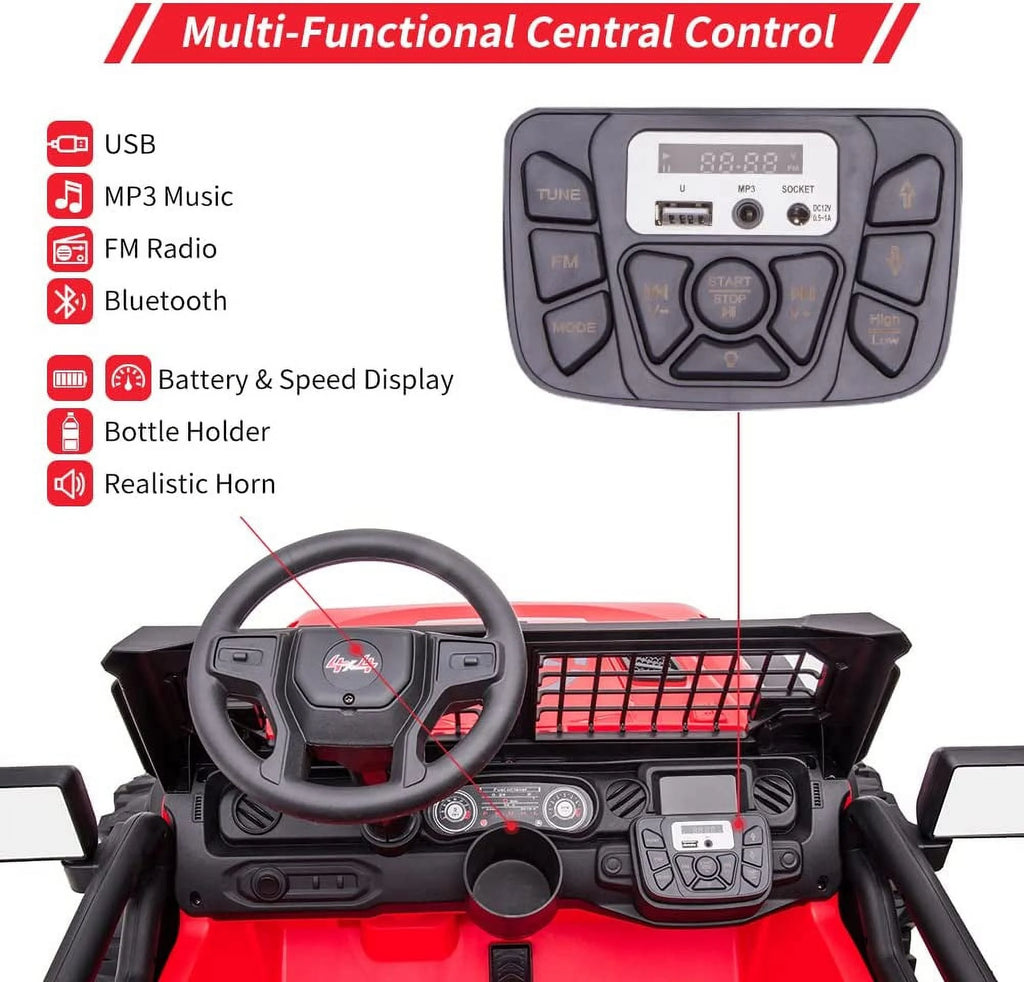 24V Ride on Car with Remote Control 2 Seats SUV M96340