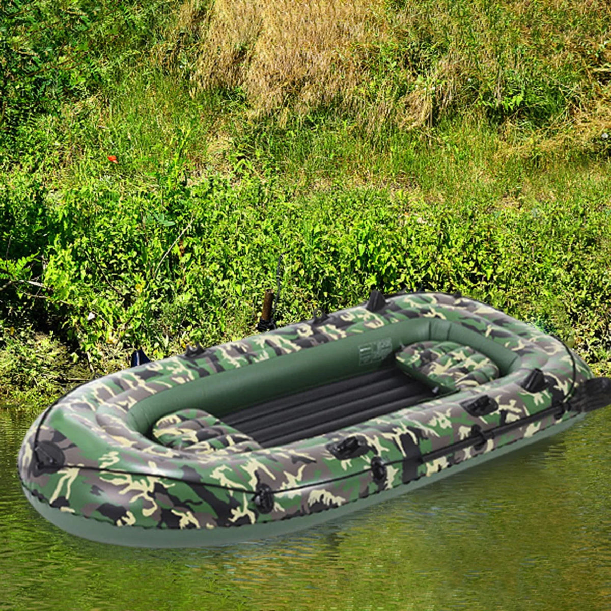 4 Person Inflatable Kayak with Paddles and Pump U77400