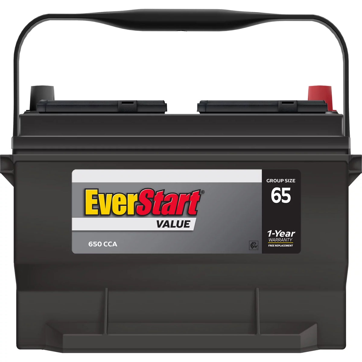 Lead Acid Automotive Battery Group Size 65 12 Volts 650 CCA K747517