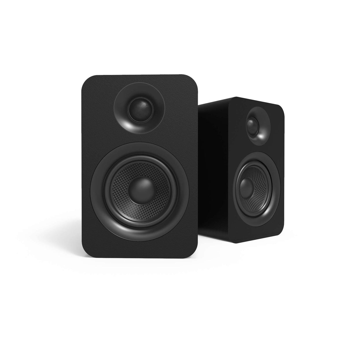 Black Passive Bookshelf Speakers Pair Z603035