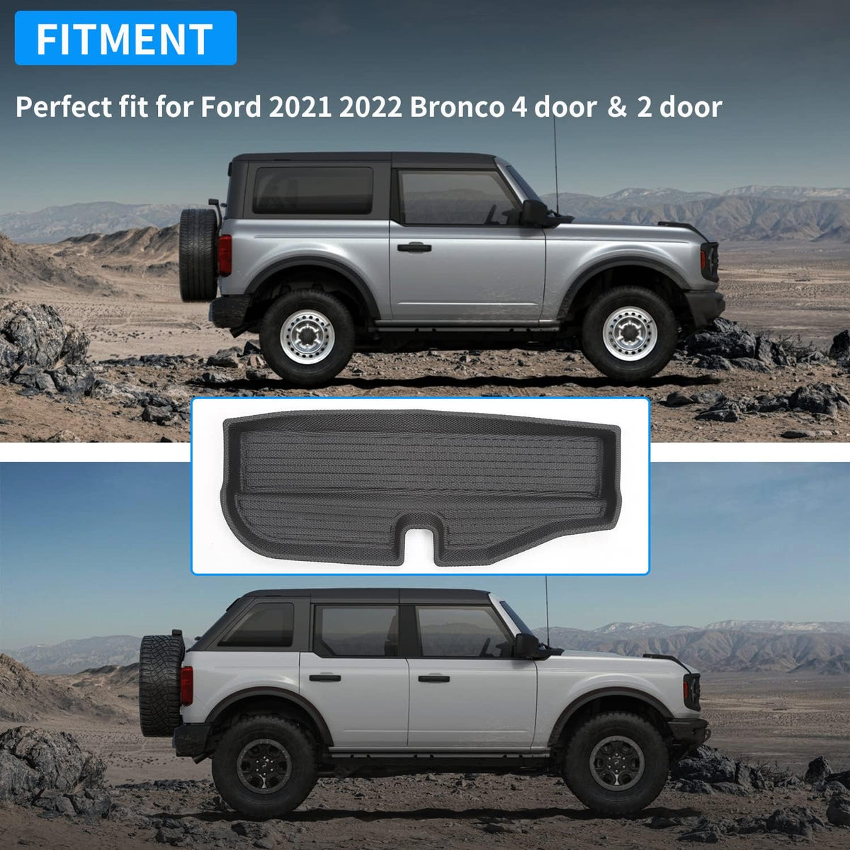 Black Trunk Mat Cargo Liner K857949