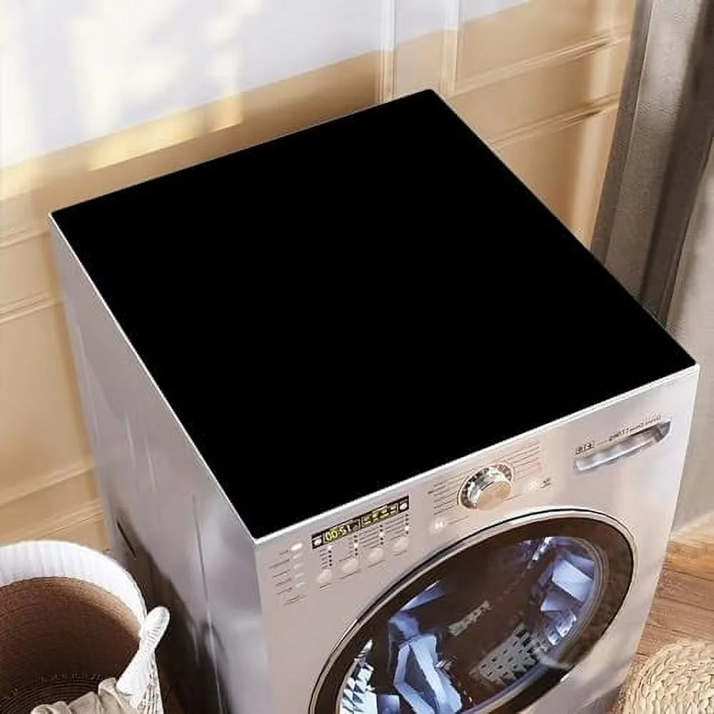 Black 27" x 31.5" Washer or Dryer Top Mat Cover I550