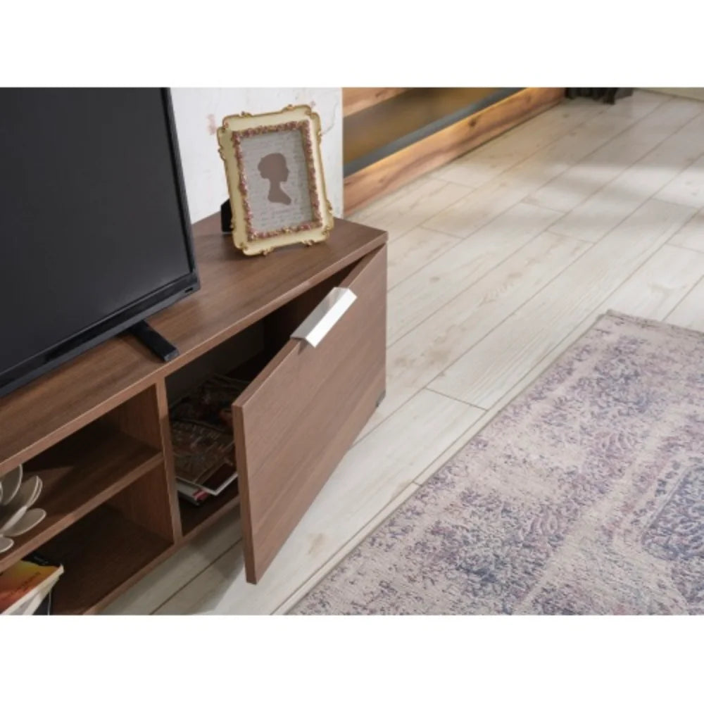 Mid Century Modern White 66 inch Tv Stand S1035