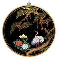 Hand Painted Round Wall Panel T687013