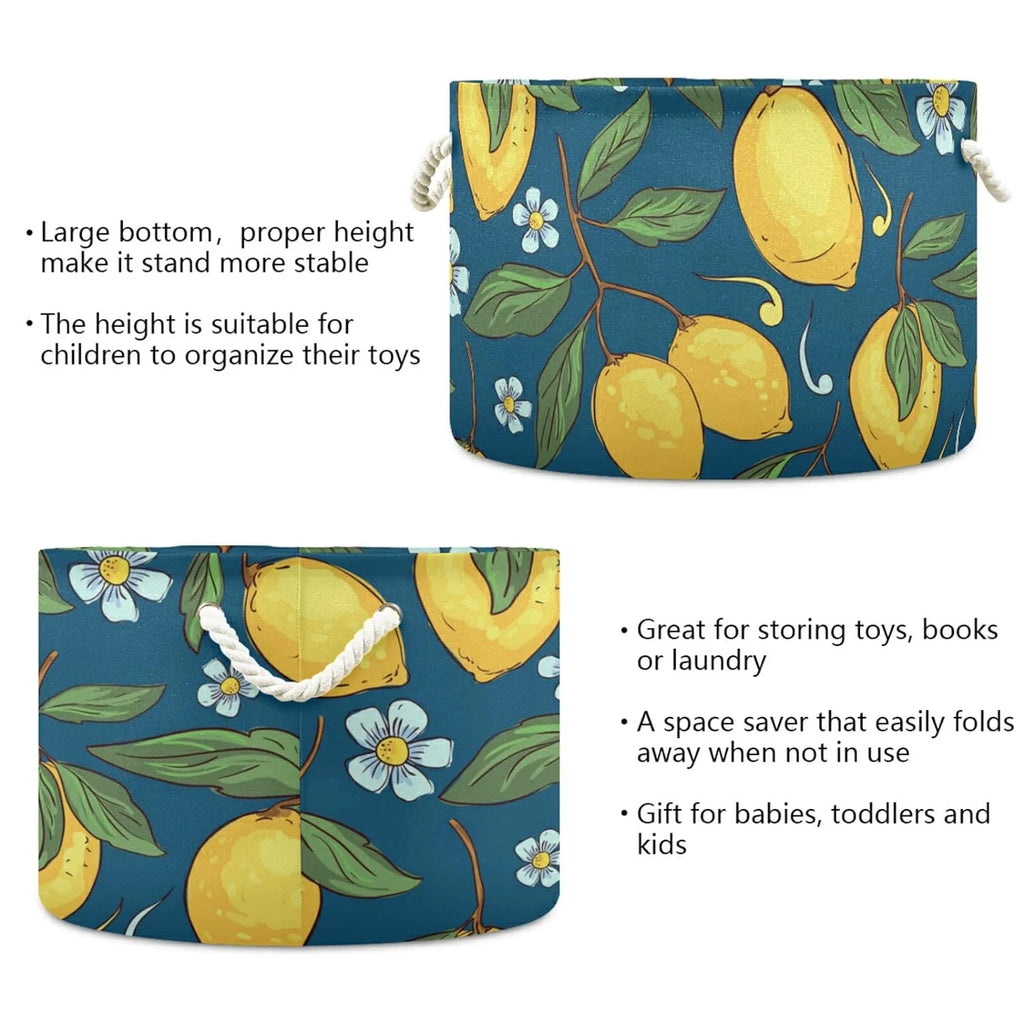 Collapsible Storage Basket with Handle R62328