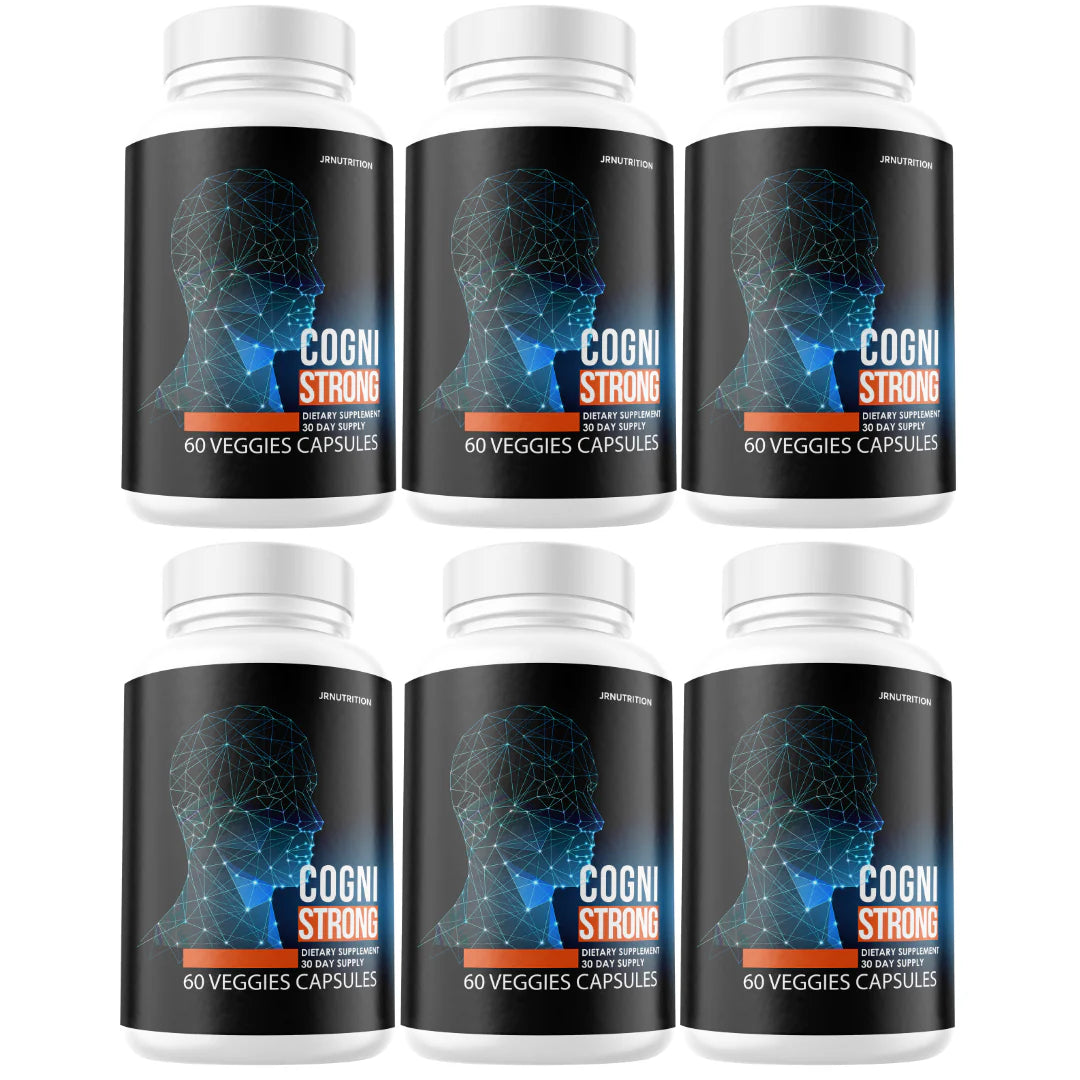 6 Bottles Brain Health Focus Nootropic Pills G1981