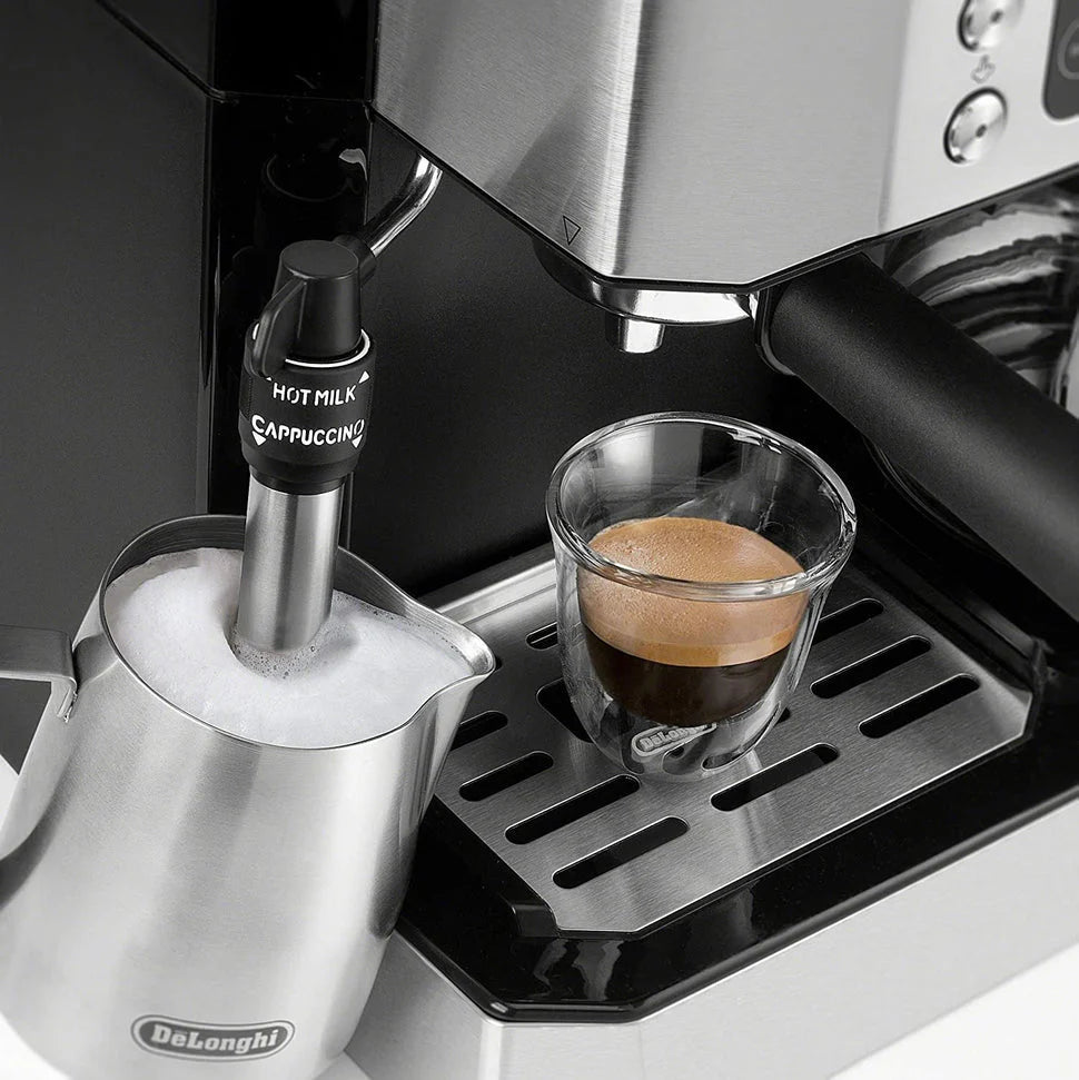 Combination Pump Espresso & Drip Coffee Maker 10-cup Glass Carafe Q3859