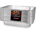 Aluminum Half Size 9x13 Disposable Foil Pans 50 Pack M53505