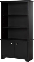 3-Shelf Bookcase with 2 Doors G520
