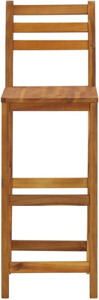 Solid Acacia Wood Bar Stool N28527