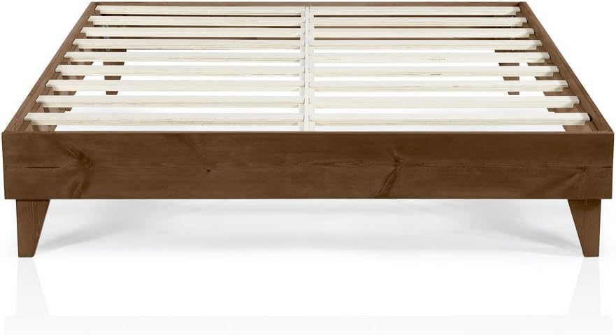 King Size Wood Platform Bed Frame F776604