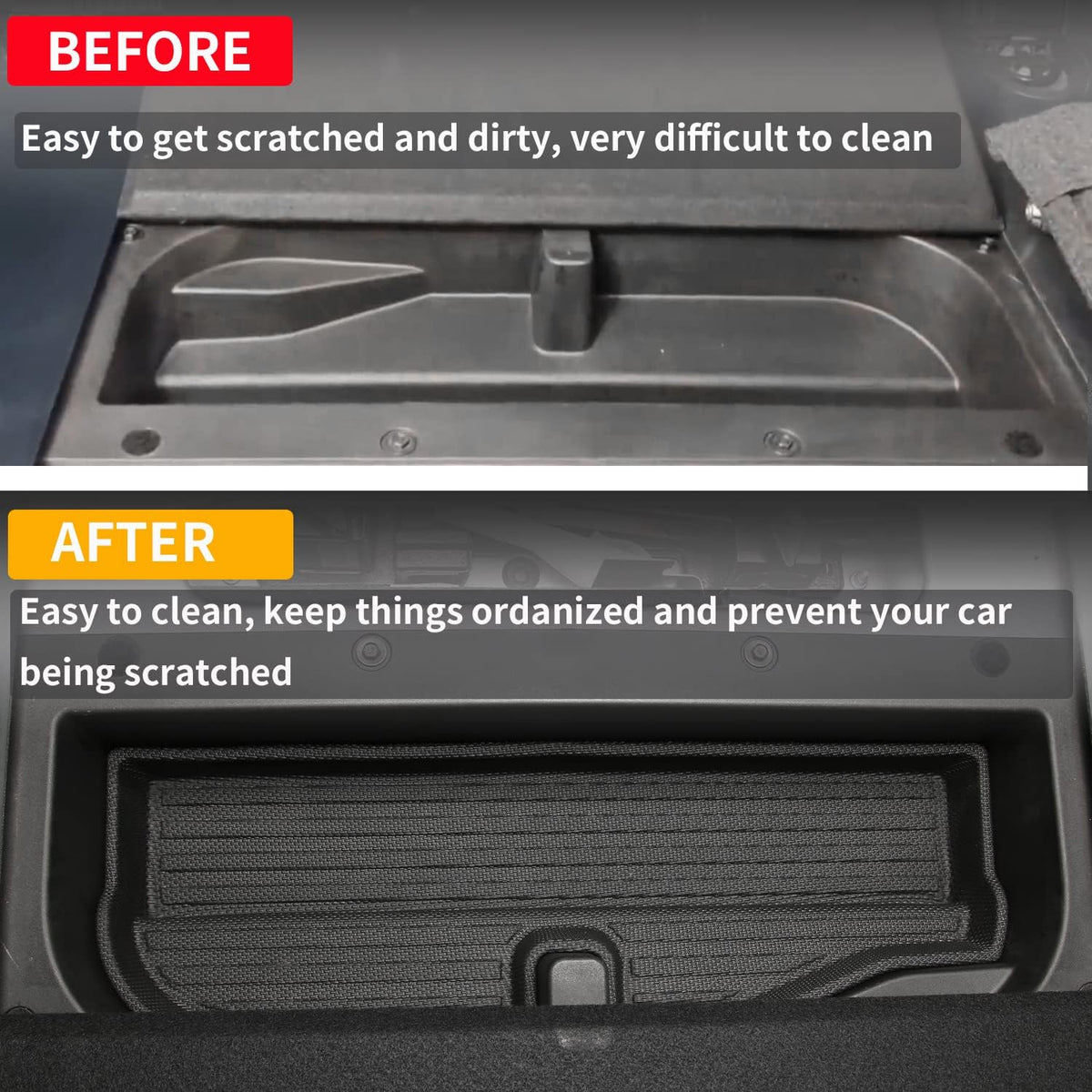Black Trunk Mat Cargo Liner K857949