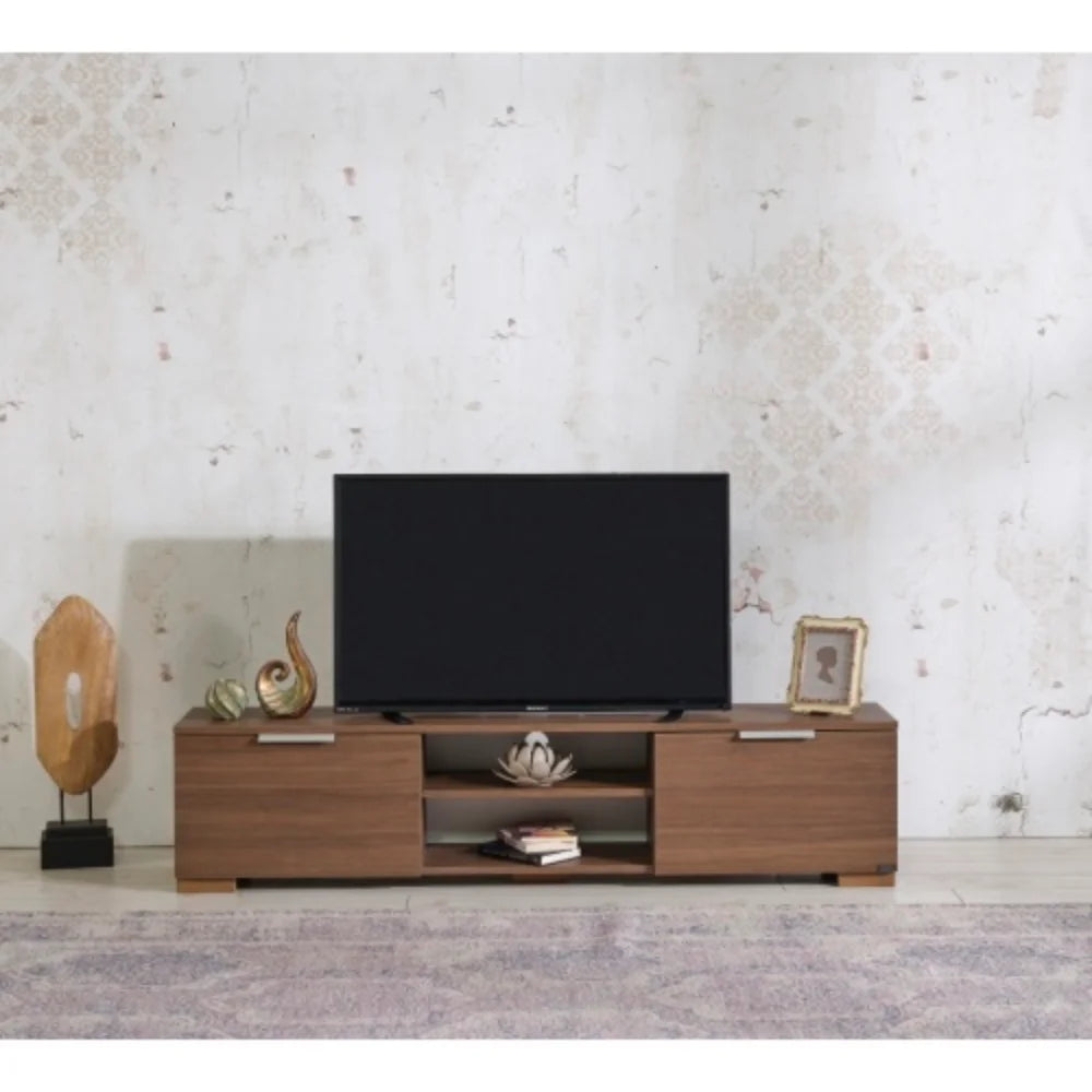 Mid Century Modern White 66 inch Tv Stand S1035