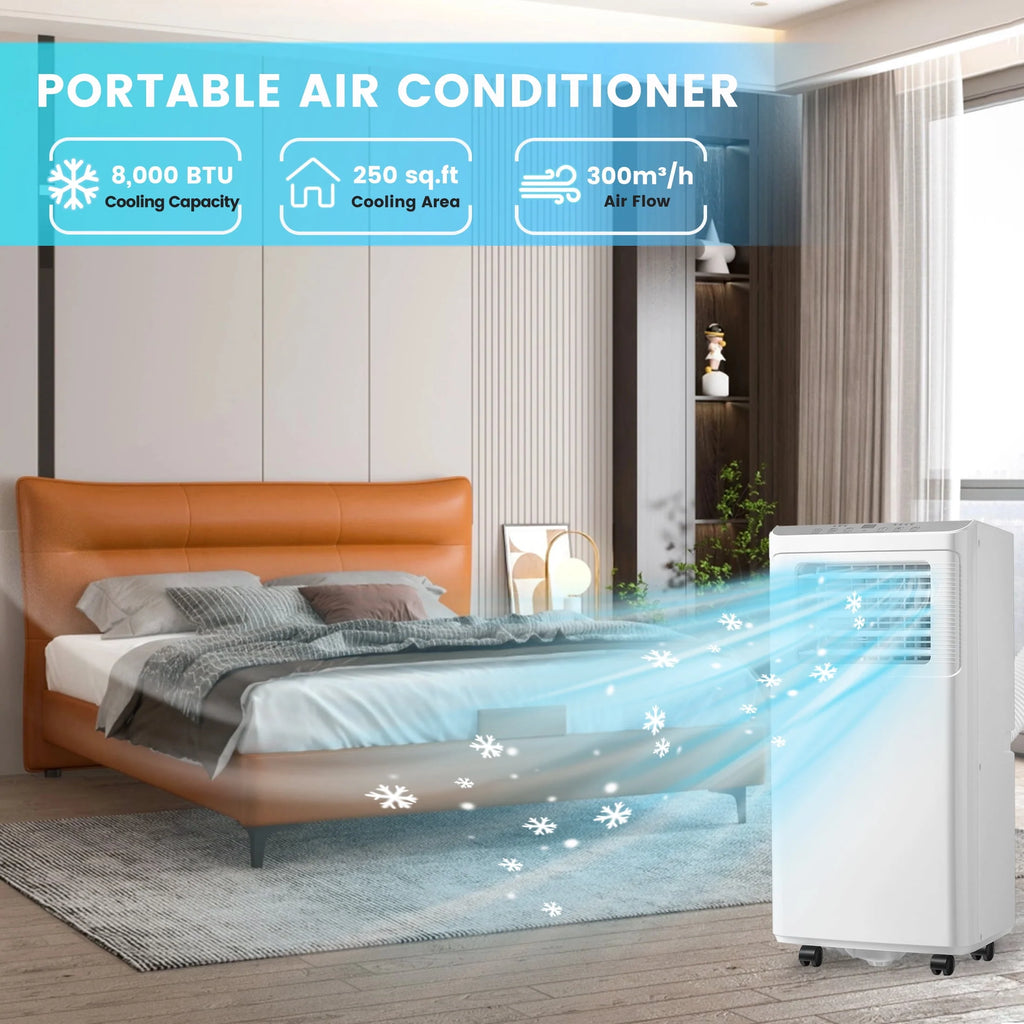 8,000 BTU Portable Air Conditioner U148628