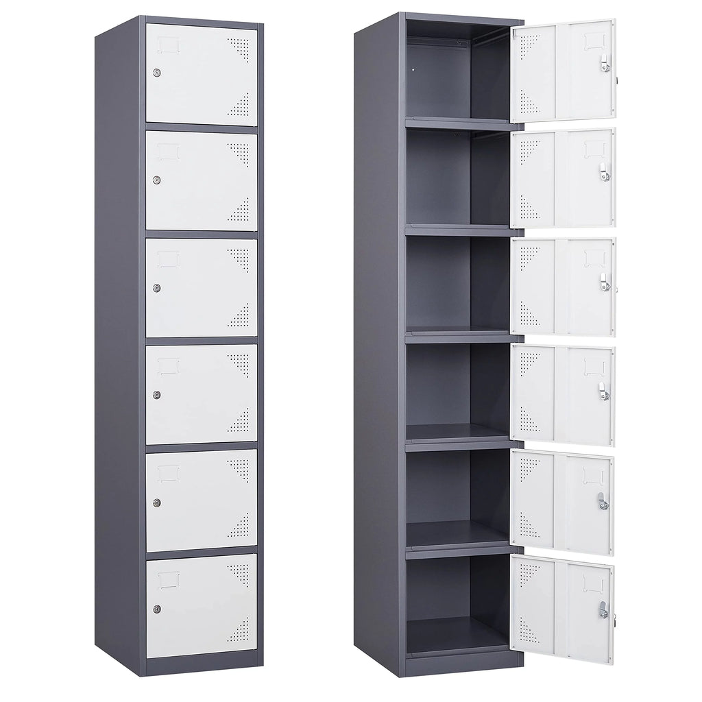 Metal Locker with 6 Doors P927