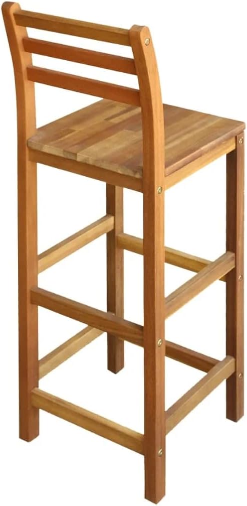 Solid Acacia Wood Bar Stool N28527