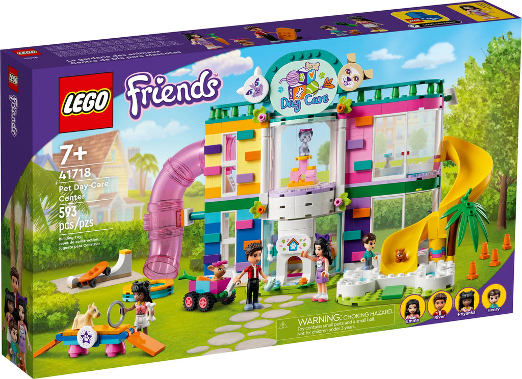 Pet Day-Care Center Animal Set with Doggy Figure & 3 Mini Dolls L89192