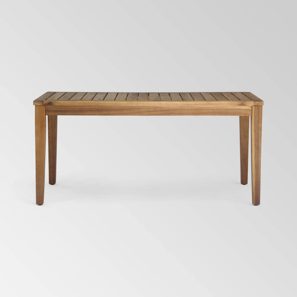 4-Seater Acacia Wood Chat Set with Coffee Table E463756