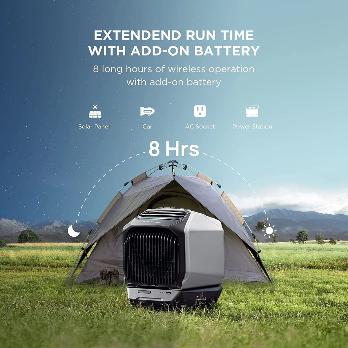 1159Wh Add-on Battery for Portable Air Conditioner V626