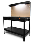 48 inch Steel Workbench with Power Outlets and Light H714