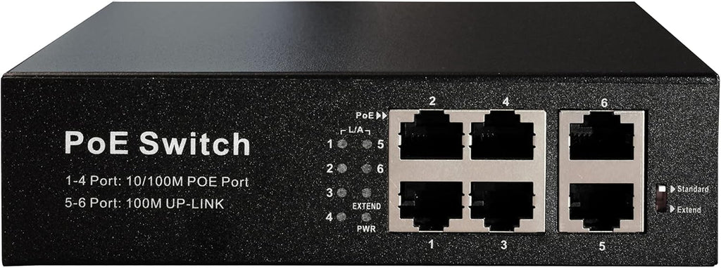 4 Port Gigabit PoE Switch Unmanaged X296