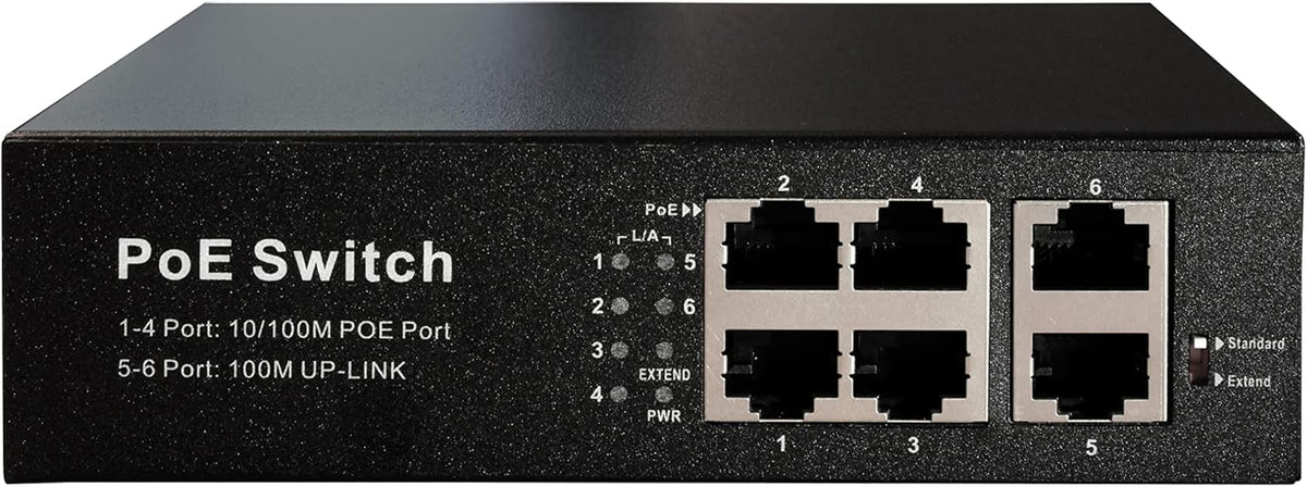 4 Port Gigabit PoE Switch Unmanaged X296