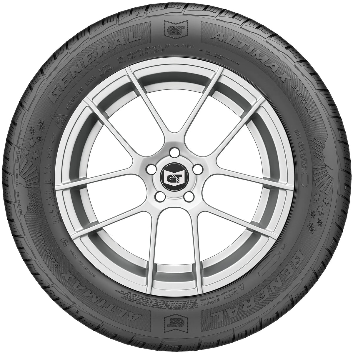 All Weather 225/50R17 94V Passenger Tire B930
