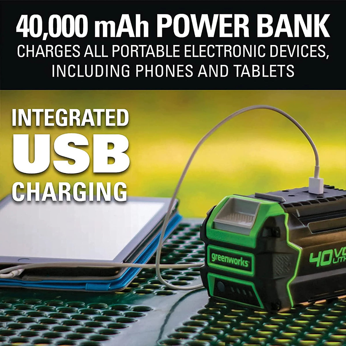 40V 16-inch Brushless Chainsaw with 4 Ah Battery and Charger R67019