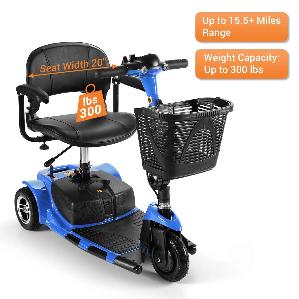 4 Wheels Portable Folding Power Mobility Scooter G566764