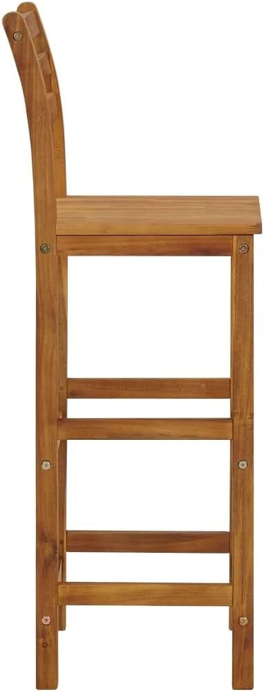 Solid Acacia Wood Bar Stool N28527