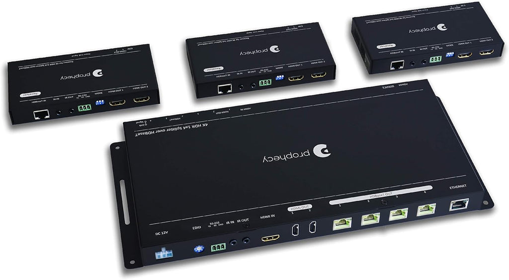 1x4 HDBaseT HDMI Extender Splitter 4K 60Hz R60595