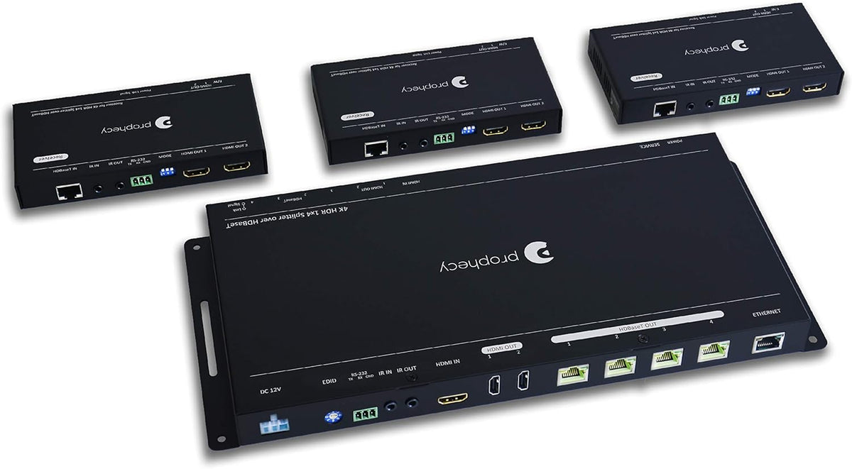 1x4 HDBaseT HDMI Extender Splitter 4K 60Hz R60595