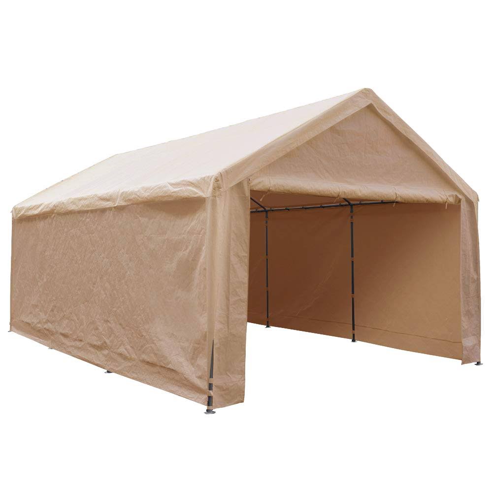 Extra Large Heavy Duty Carport with Removable Sidewalls M360