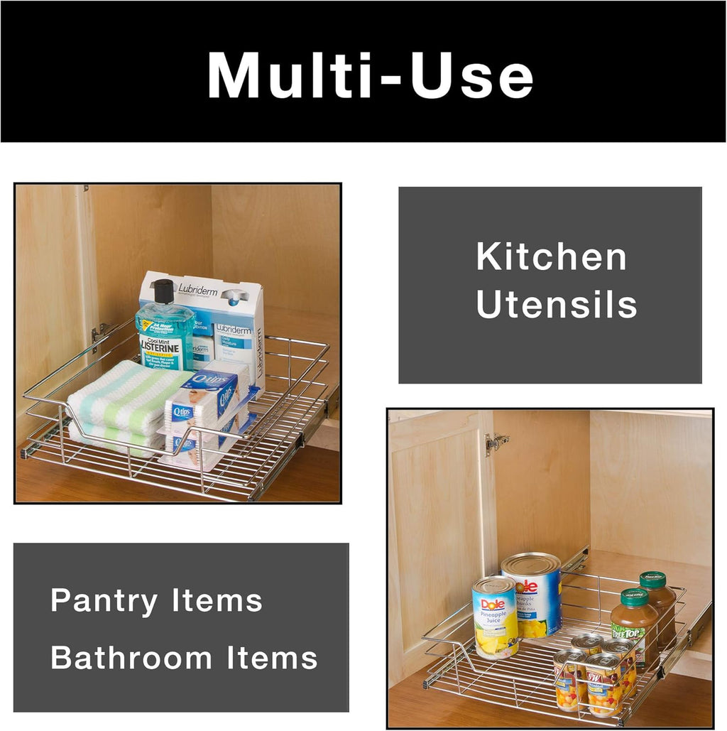 Extra Large Tall Pull-Out Cabinet Organizer O59738