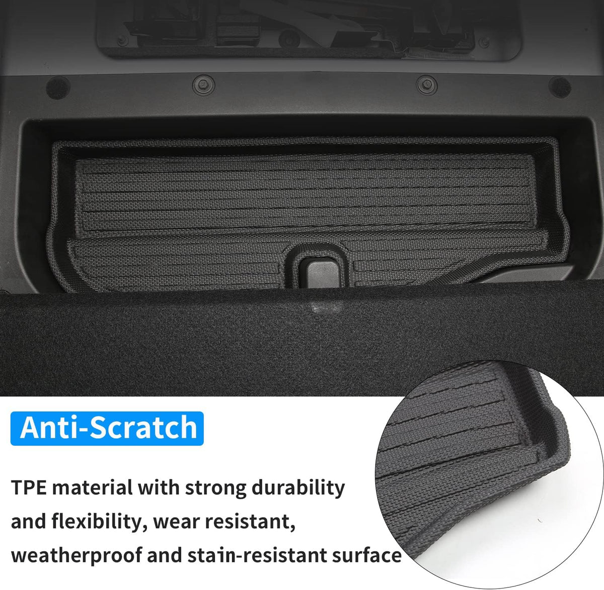 Black Trunk Mat Cargo Liner K857949