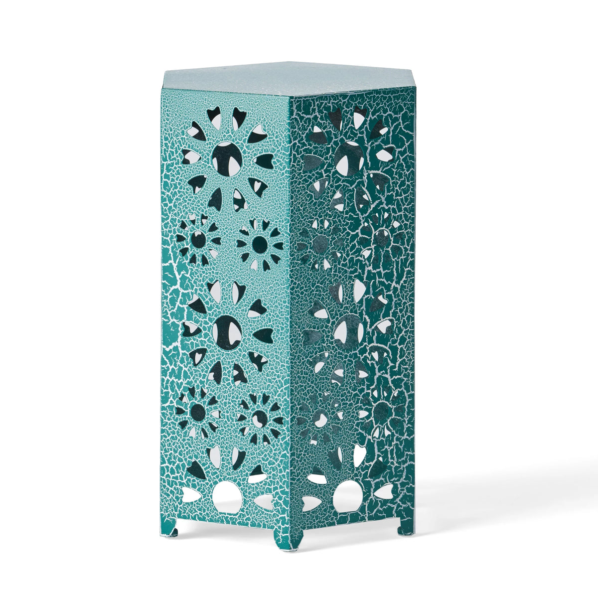 12 Inch and 14 Inch Iron Side Table Set U414