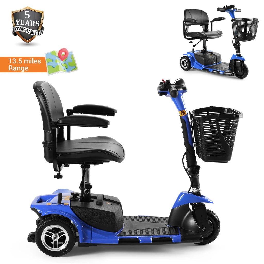 4 Wheels Portable Folding Power Mobility Scooter G566764