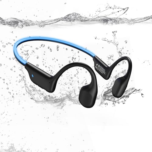 Black Bone Conduction Swimming Headphones W850