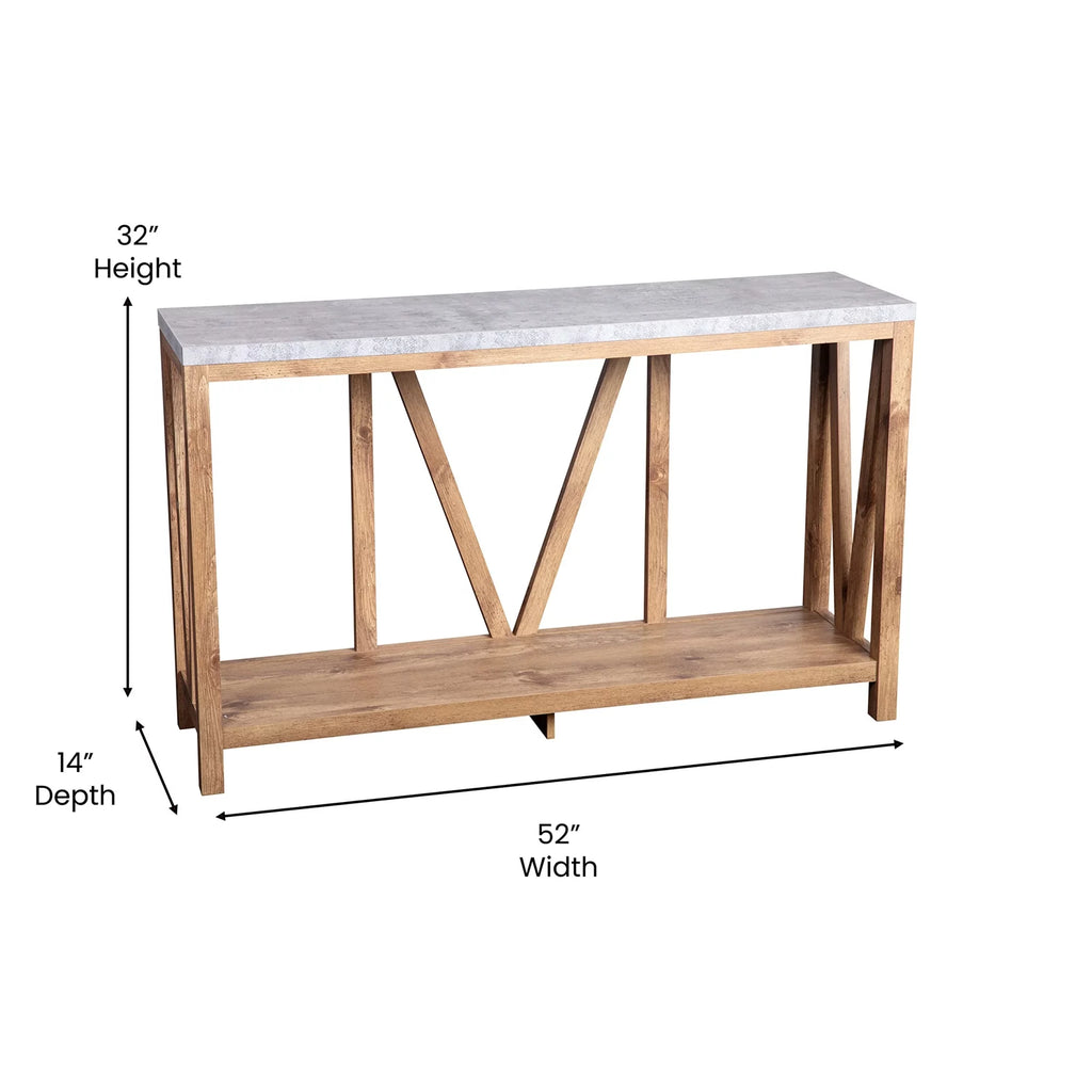 2-Tier Console Accent Table C8113