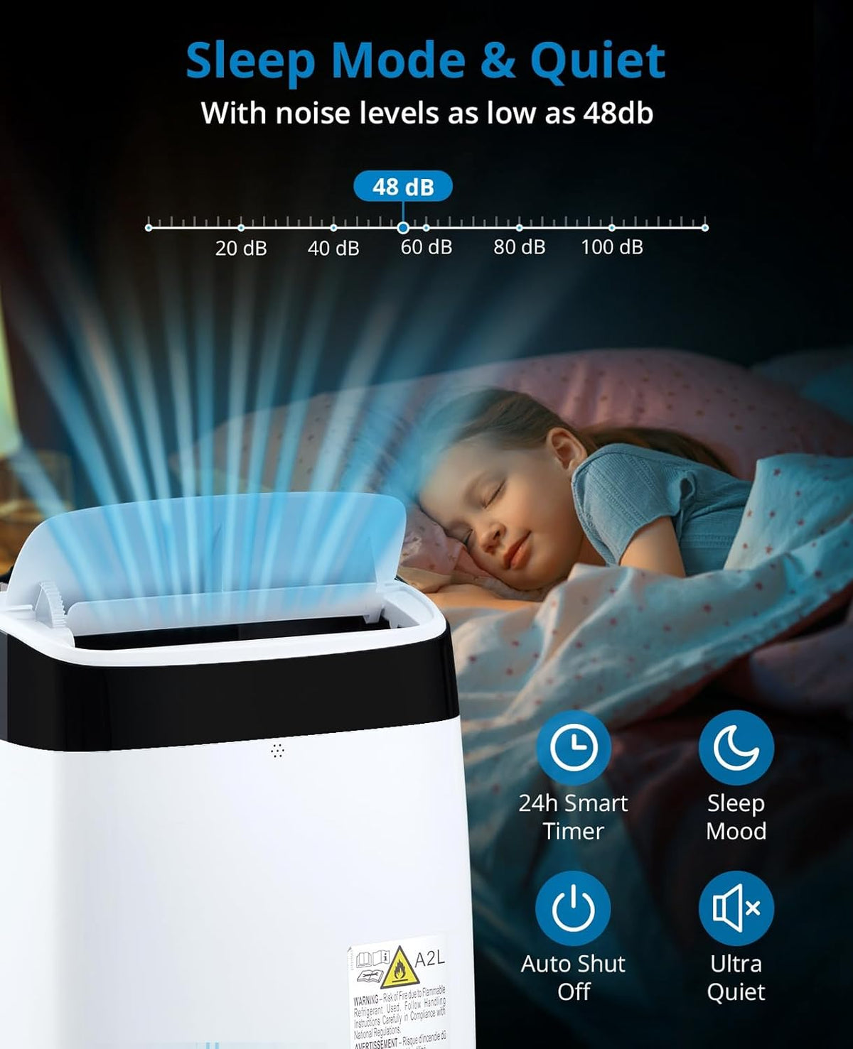 Portable 10000Btu Air Conditioner with Remote Control X579