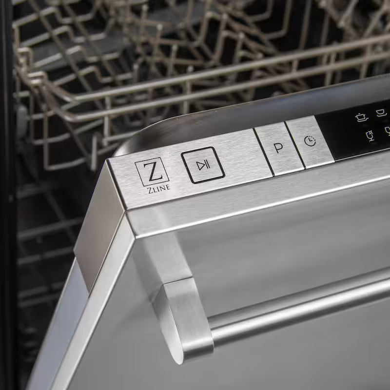 24 in. 6-Cycle Compact Dishwasher with 2 Racks in Stainless Steel J84372