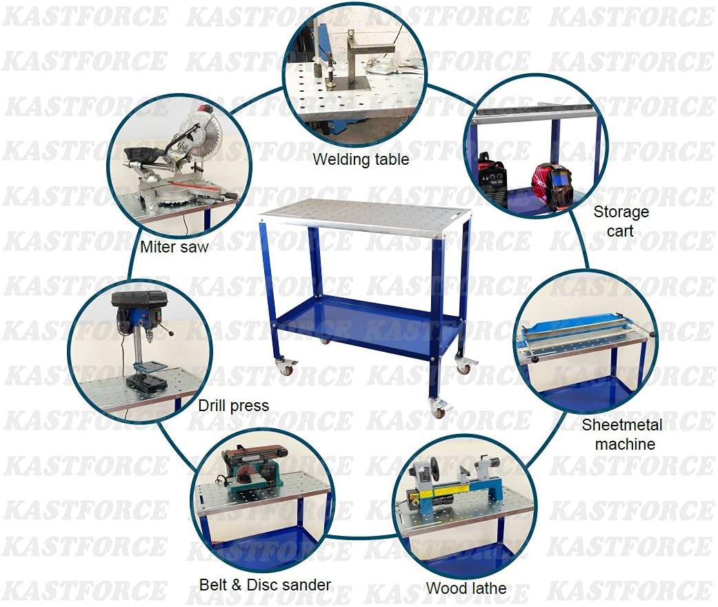 Portable Welding Table with 5/8 /16mm Holes R2033