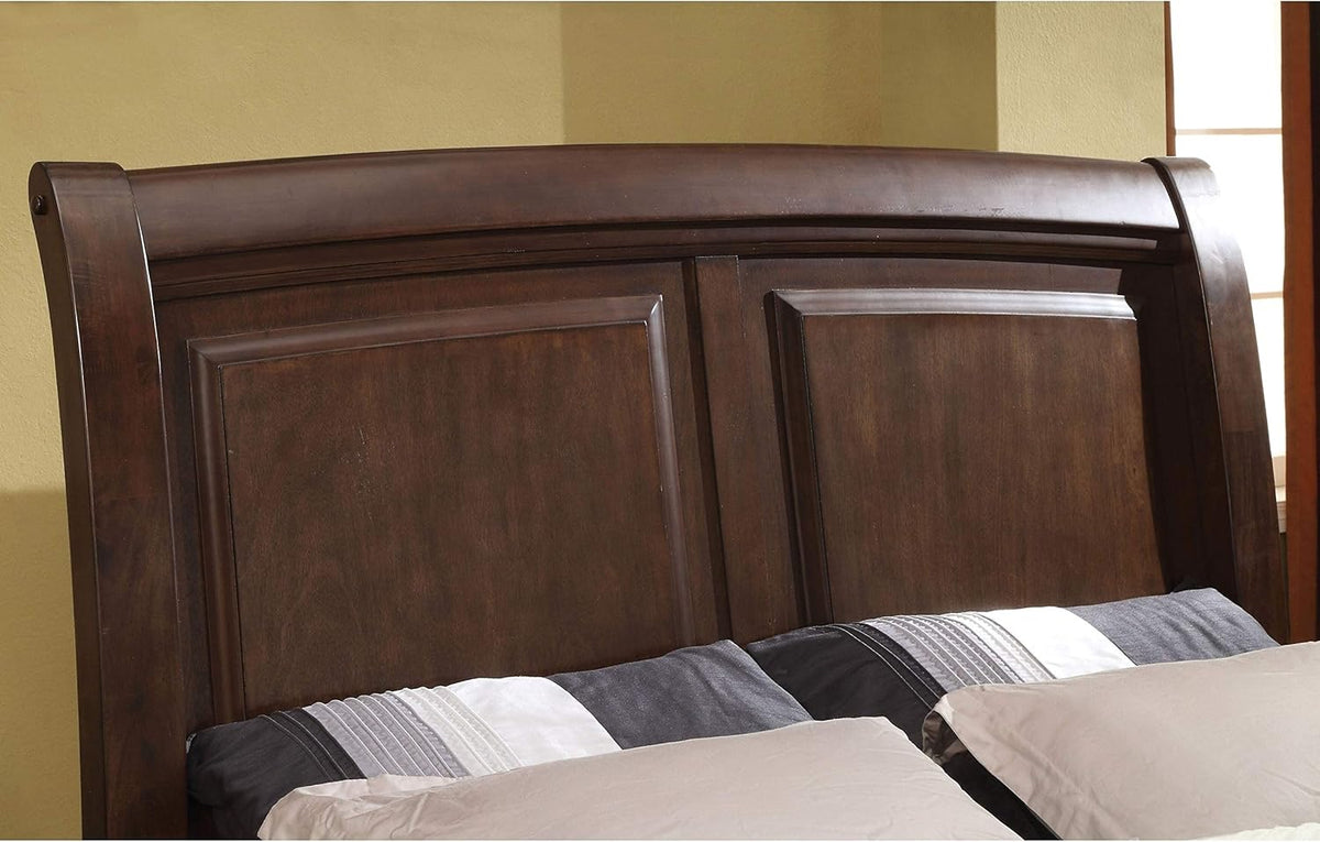 California King Sleigh Bed O5078