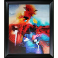 Hand Painted Framed Oil Reproduction on Canvas C7877