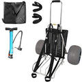 Folding Beach Cart with 12 TPU Balloon Wheels J732149