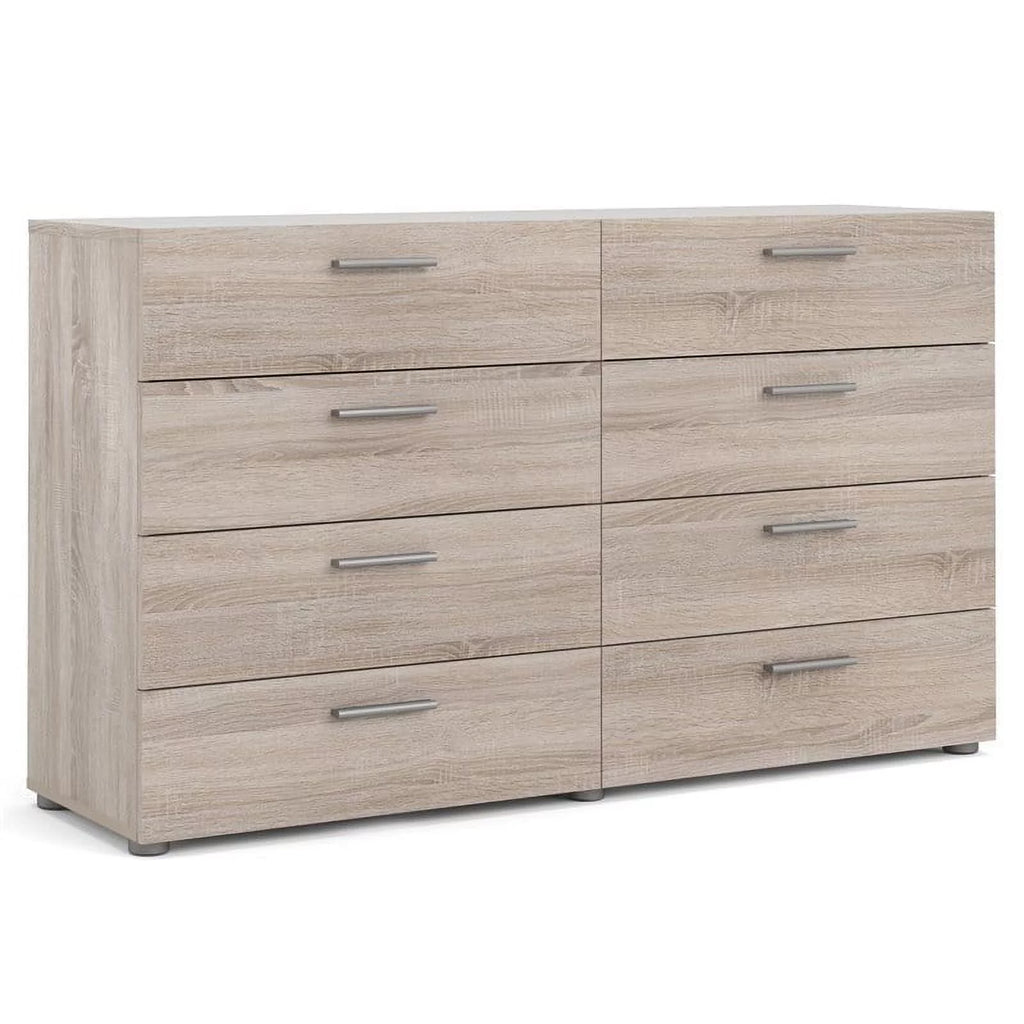 4 Piece Bedroom Set with 8 Drawer Dresser, 4 Drawer Chest, Two 2 Drawer Nightstands A10768