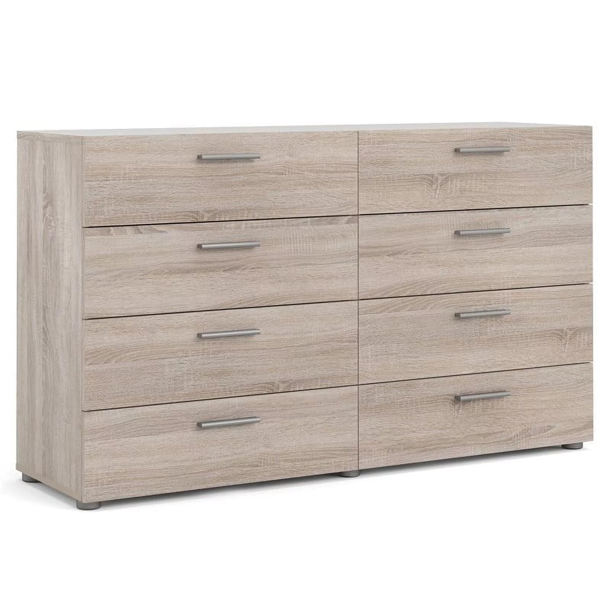 4 Piece Bedroom Set with 8 Drawer Dresser, 4 Drawer Chest, Two 2 Drawer Nightstands A10768