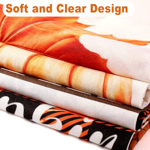 Double Sided Plaid Throw Pillow Covers 18x18 Inches Set of 4 C426486