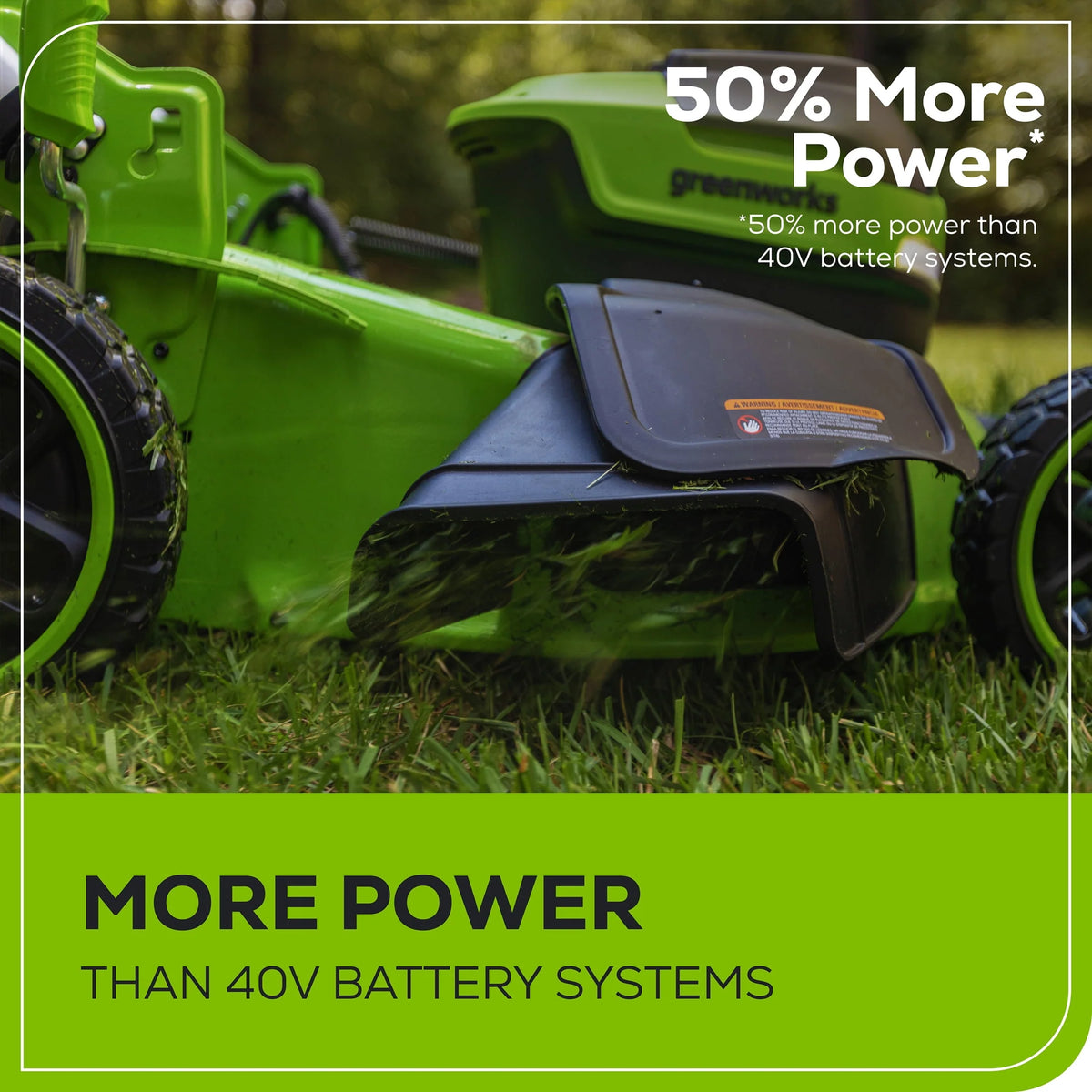 60V 21” Self-Propelled Lawn Mower with 5.0 Ah Batteries & Rapid Charger V834277